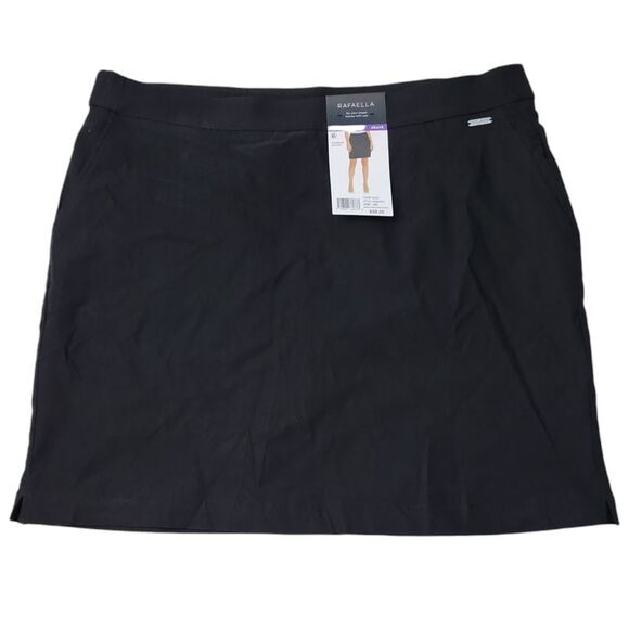 Rafaella Dresses & Skirts - Rafaella Women's Stretch 18" Length Stretch Lux Skort - Black